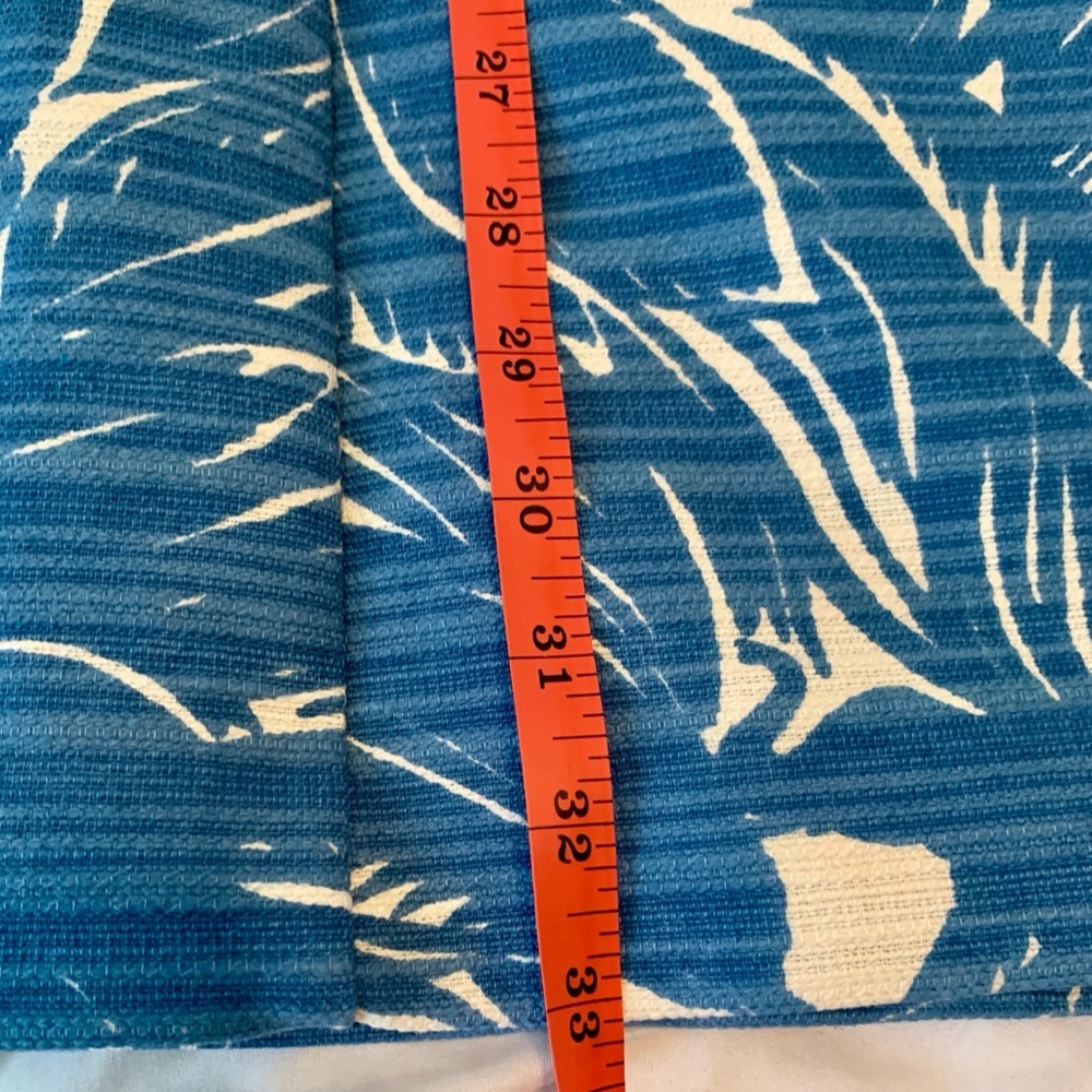 Tory Burch Gulf Shore Tabora Mini Blue Dress Size 2 - Picture 12 of 12